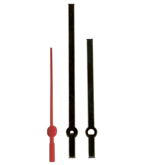 10 jogos de ponteiros Modelos Palitão 11,0 cm - Preto - Branco