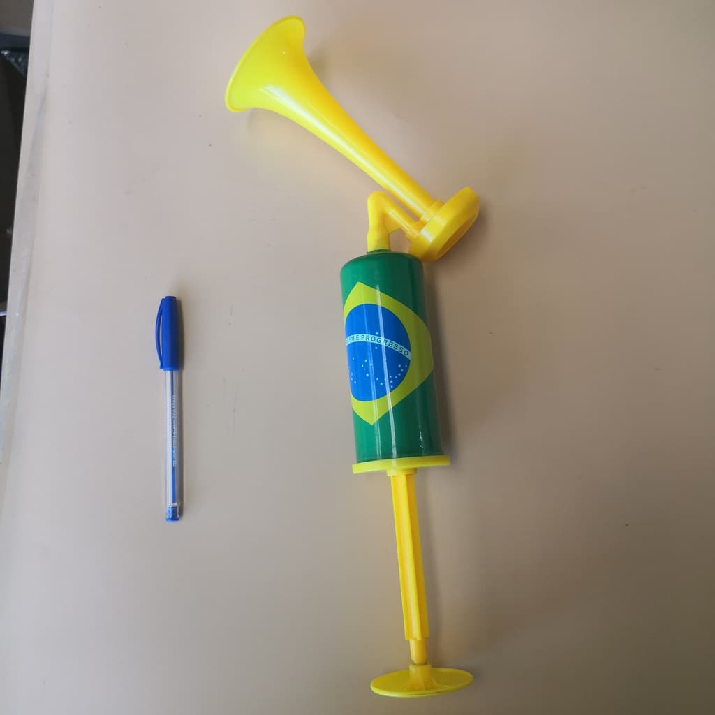 Buzina Corneta Maritima Olimpiadas Brasil Torcida Verde Amarela CORNETA-8
