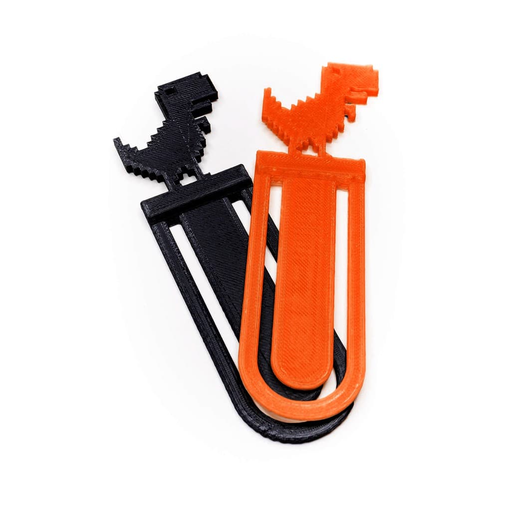 PROMOÇÃO Marcador De Página Para Livros Material Escolar Personalizado Dinossauro Do Chrome