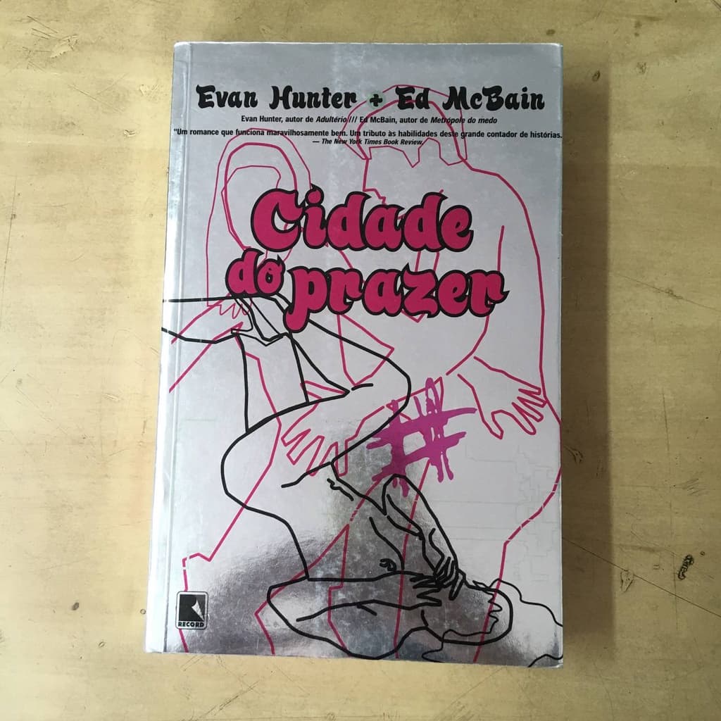 Livro Cidade do Prazer - Evan Hunter + Ed Mcbain