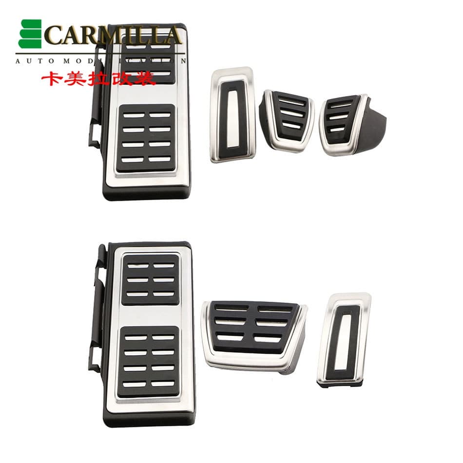 Pedais Do Carro Tampa Pé Da Acelerador De Freio Embreagem Para VW Golf 7 GTi MK7 Gol Seat Octavia A7 Audi A3 8V Passat
