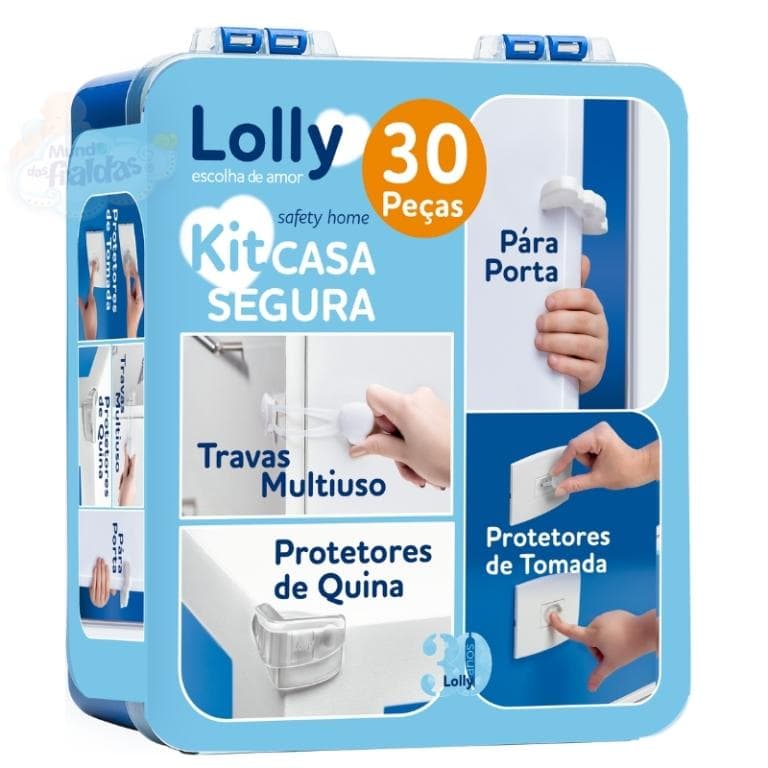 Kit Casa Segura Lolly 30 Peças