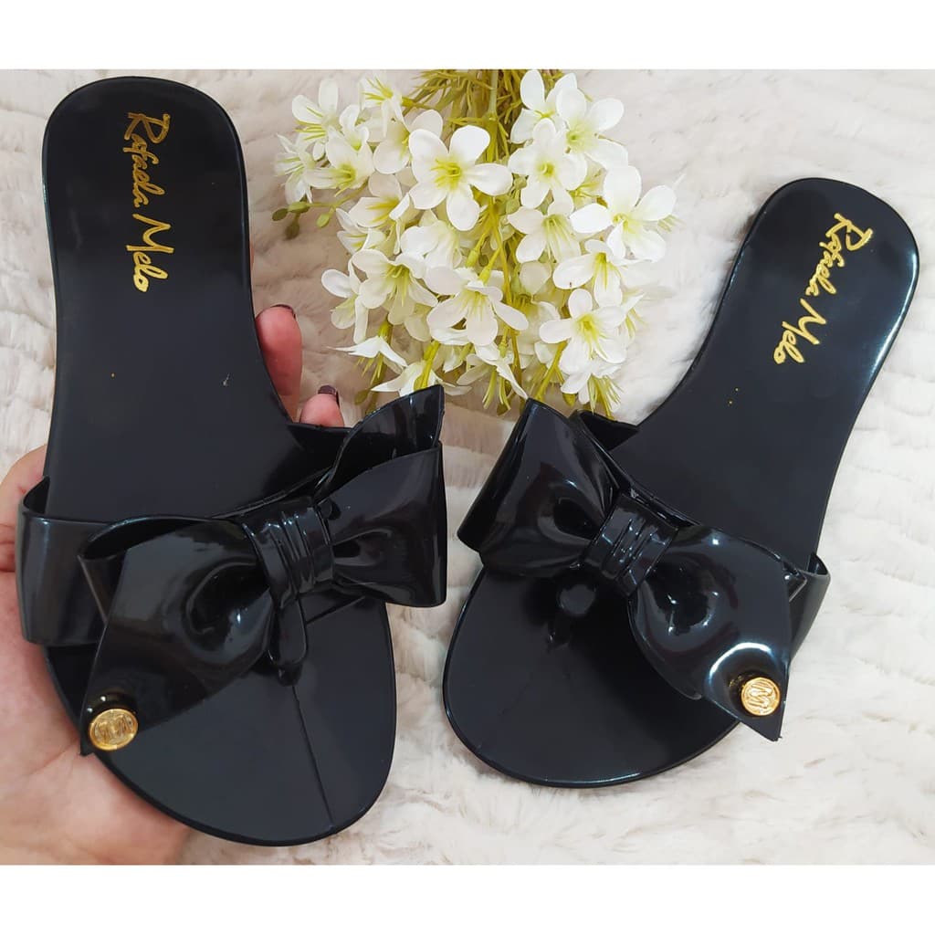 Rasteira Feminina Bico Redondo Muito Macia Confort Com Laço Ref: 5000 Promoção