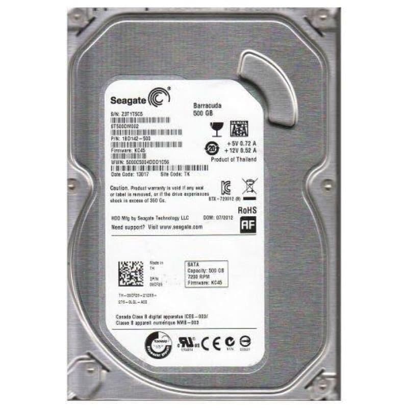 HD seagate 500gb Barracuda