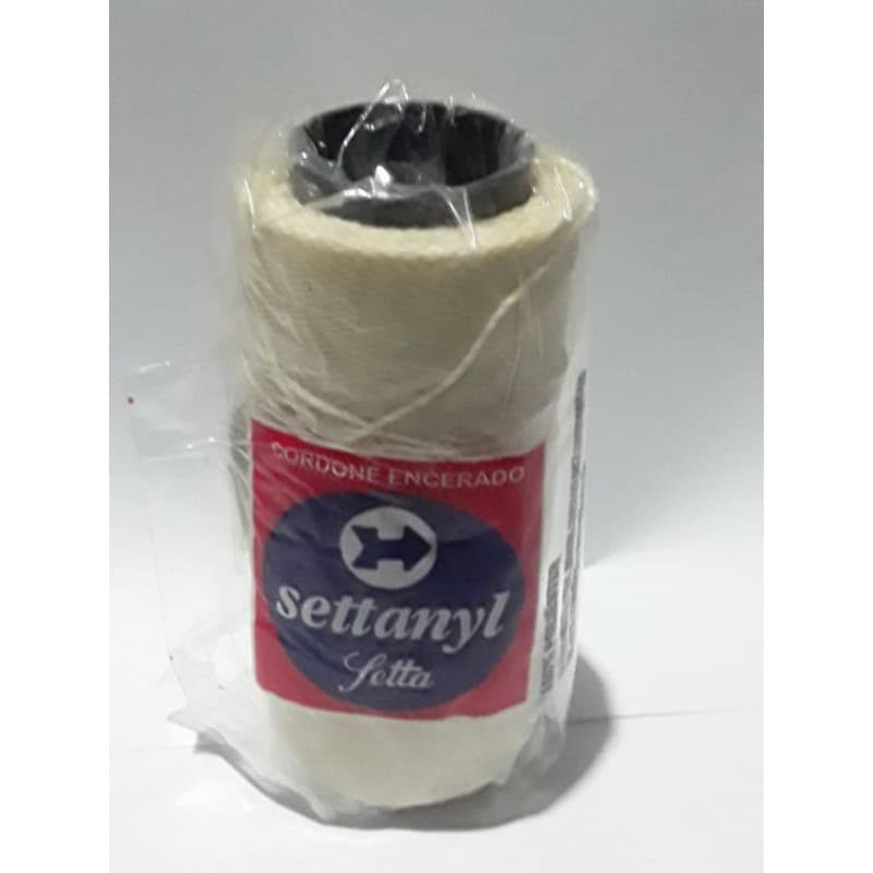 Fio Encerado Cordonê Cor  - Bege  0072 -100 Metros