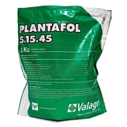 PLANTAFOL 5-15-45 fertilizante rosa deserto cacto orquídeas