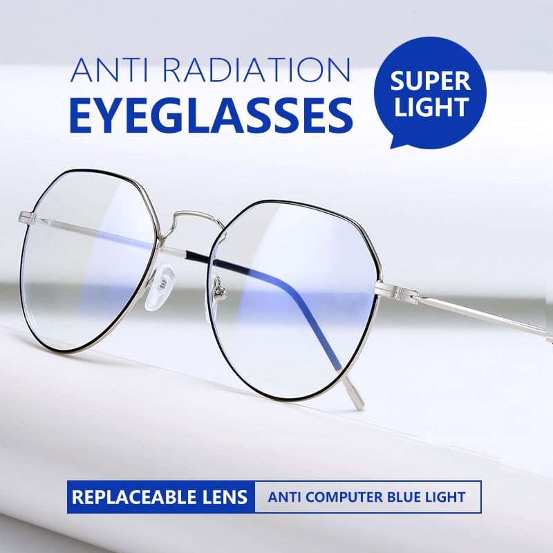 # 9016 Computador Anti Radiação / Luz Azul | Lente Óculos | Lente Substituível Unisex