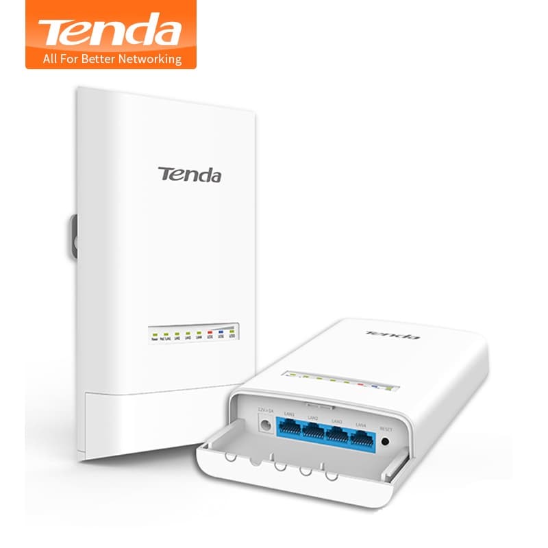 Tenda OS3 5KM 5GHz 867Mbps Exterior CPE Repetidor WiFi Sem Fio Extensor De Roteador AP Ponto De Acesso Ponte Wi-Fi Com Adaptador POE