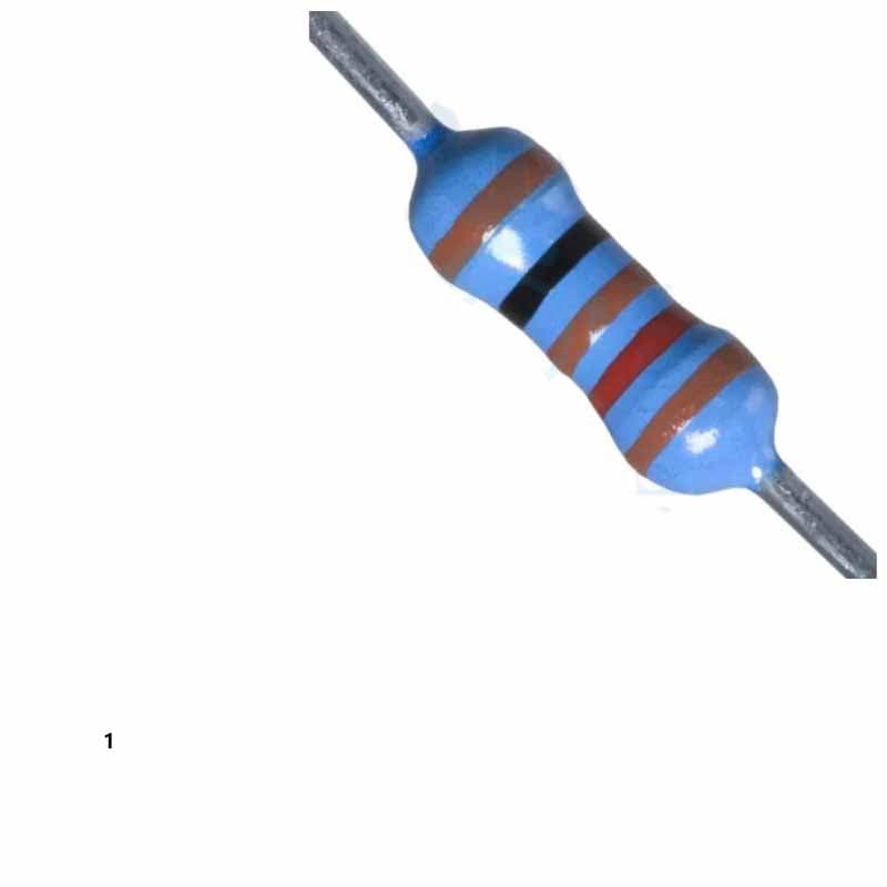 2 Resistor de Filme de Metalico 1 por 4W e  1 por cento (120 a 12K ) Hobbies e Coleções