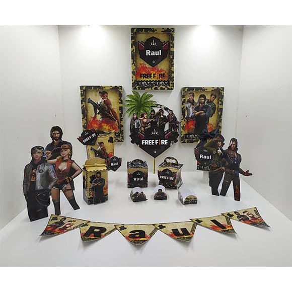 Festa Free Fire 1 (2020) 56 Peças