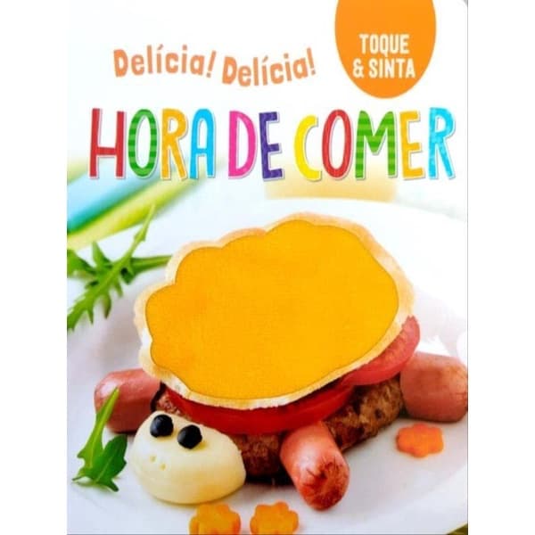 Livro Toque E Sinta Vamos La - Hora De Comer