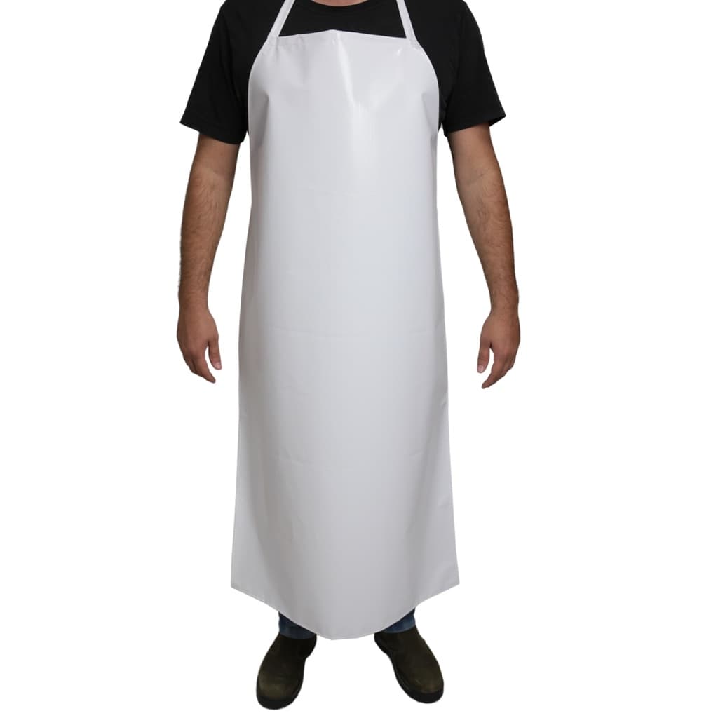 Avental Branco Higiênico Impermeável Açougue Peixaria Padaria Pizzaria Bar