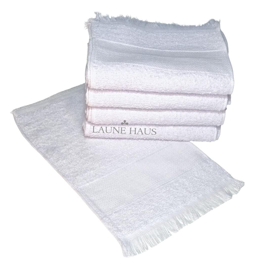 Kit 20 Toalhinhas Brancas Mão Social Artesanato Boca Atacado