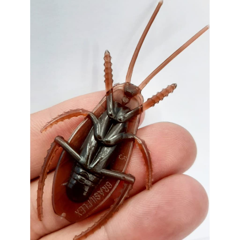 Barata de Brinquedo Mentira Realista Simulação Borracha Pegadinha Mágica