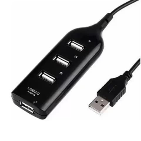 Hub com 4 Portas USB 2.0 TOMATE
