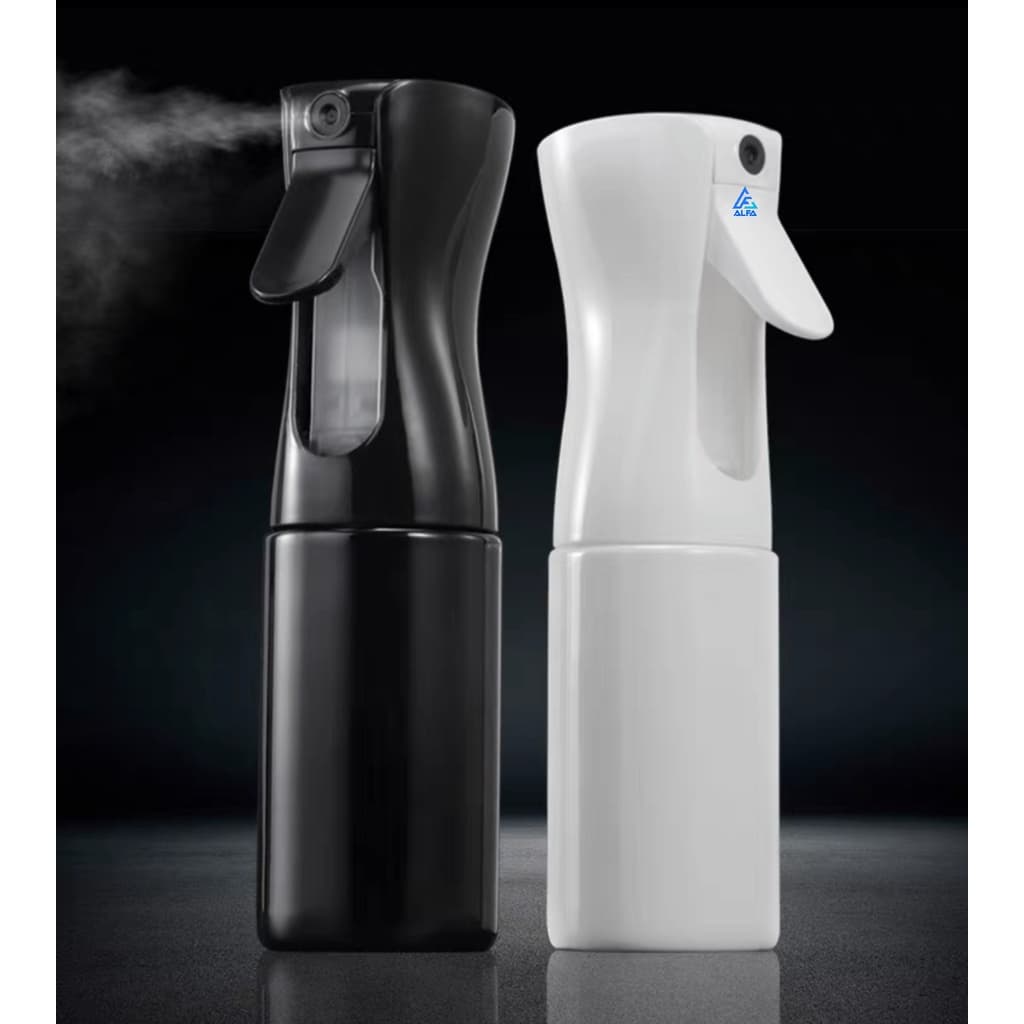 Borrifador Spray Névoa Cabeleireiro Barbeiro Semi Automático Profissional Jato Continuo Para Salão 200ml