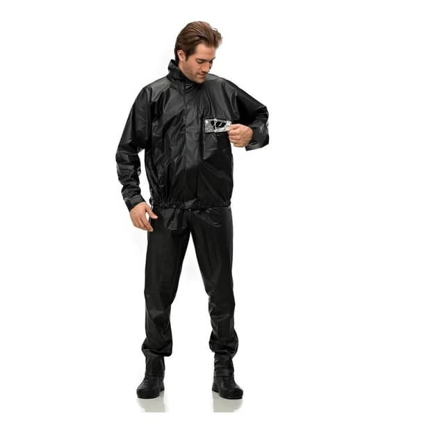 Conjunto Capa De Chuva Pantaneiro Luxo Motoqueiro