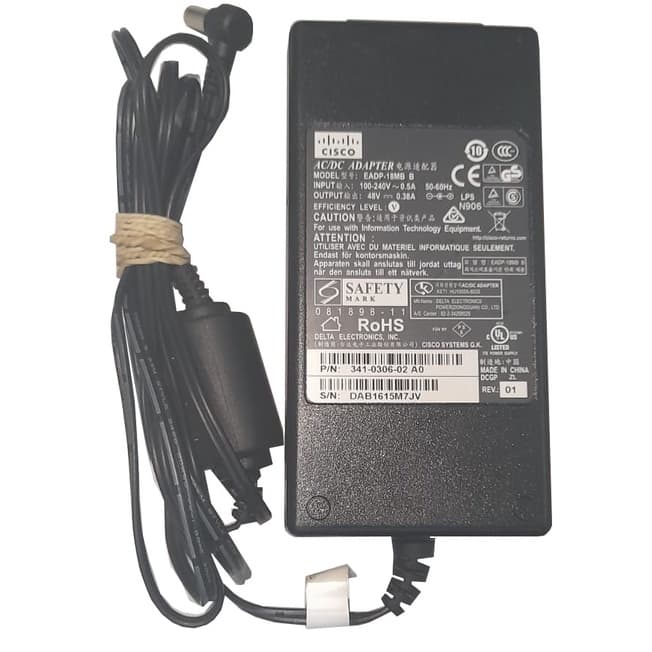 Fonte Original Cisco 48v EADP-18MB Para Telefone Ip