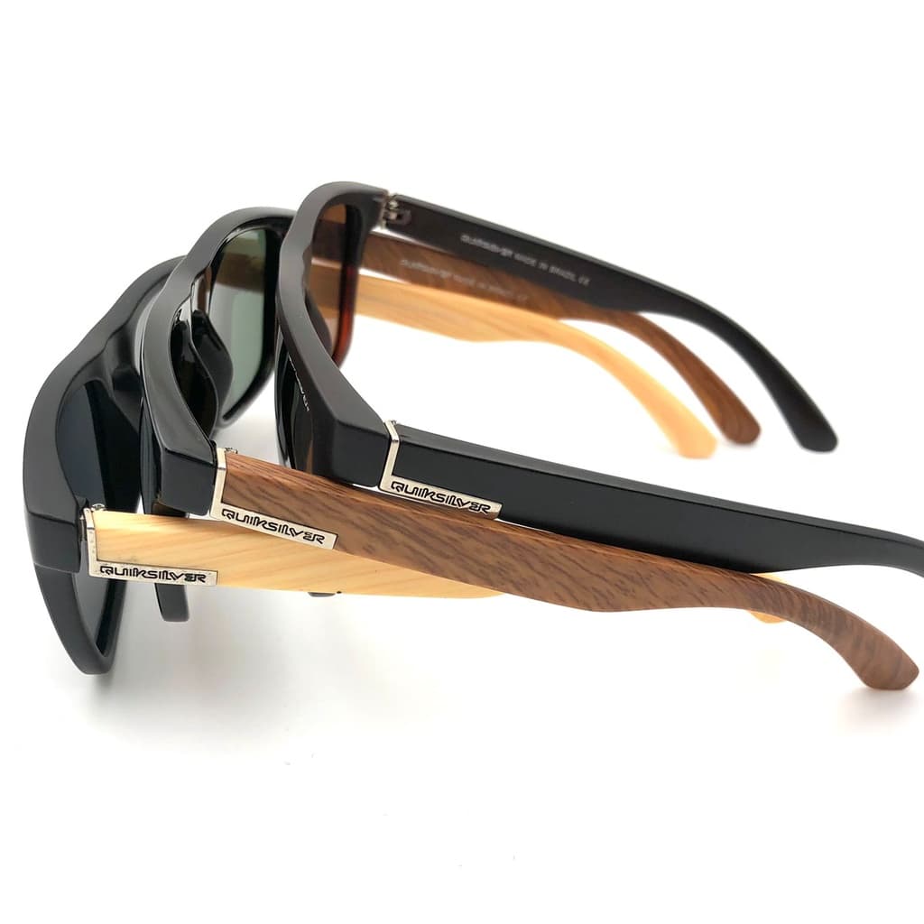 Óculos De Sol Masculino Surf Haste Madeira Bambu UV 400 Polarizado