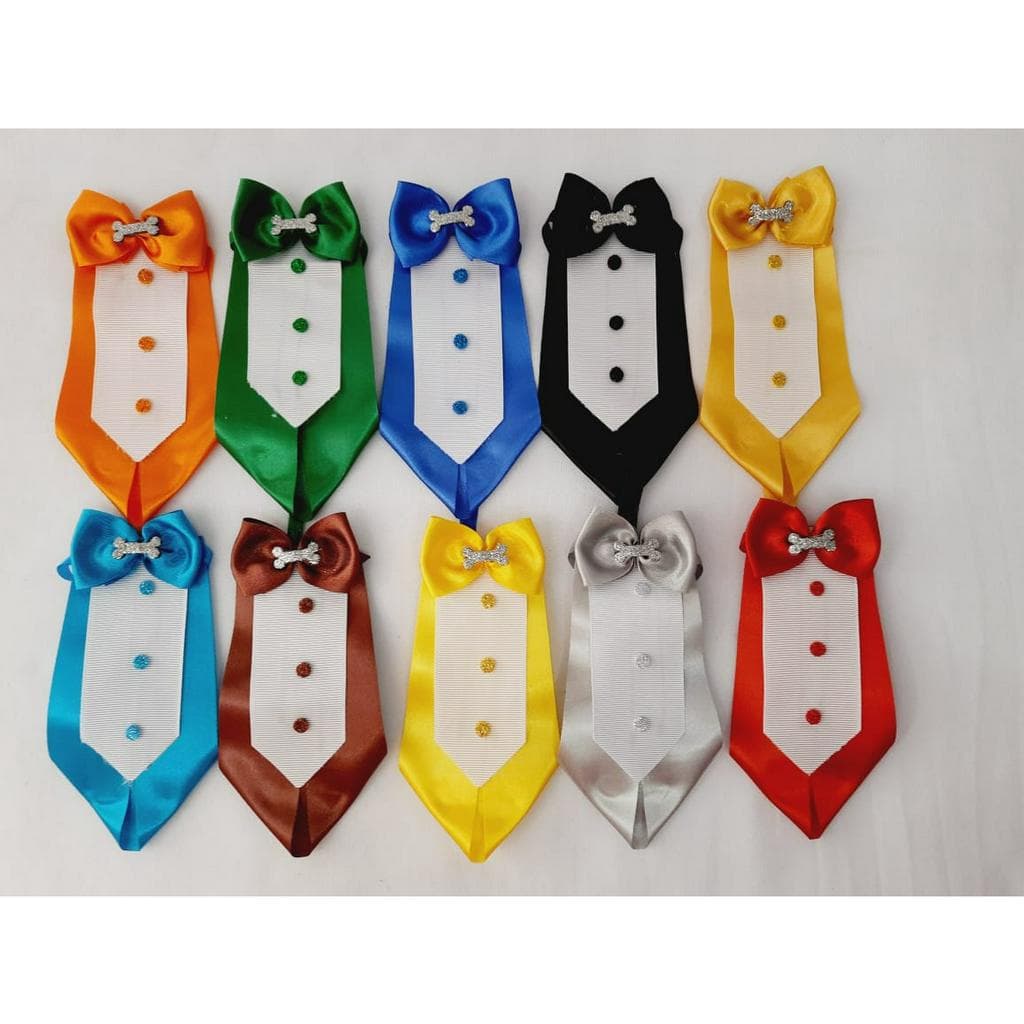 Kit 20 gravatas Pet social luxo banho e tosa Pet Shop