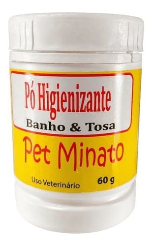 Pó Estanca Sangue Unha Tosa Ferimentos Cães Gatos Pet Hemostático Petminato 60g