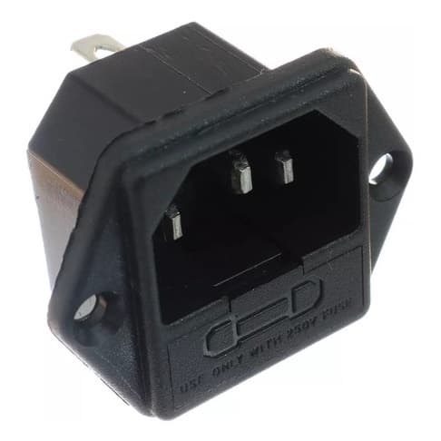 Kit 50 Peças - Tomada De Força As-07 C/ Porta Fusível