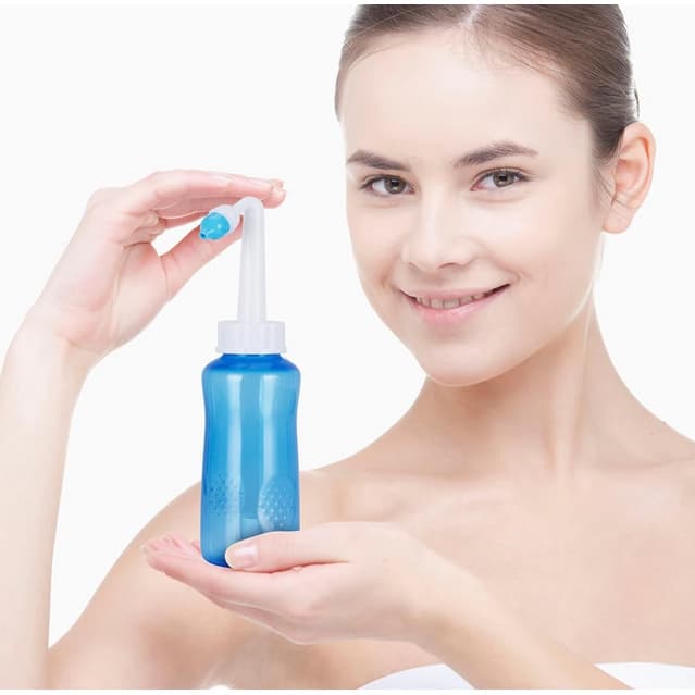 Limpador De Nariz/lavagem Nasal 300ml 2 Bicos Reforçado