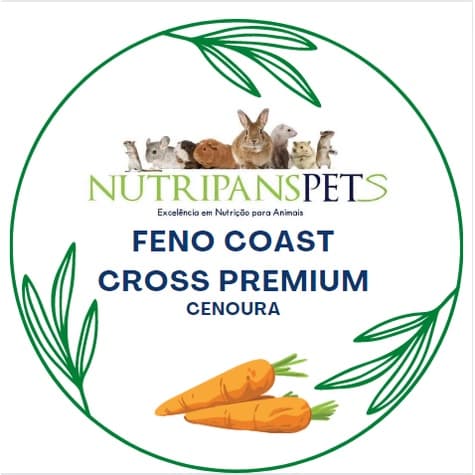 Feno Coast Cross 100G CENOURA - Porção Individual- Nutripanspets