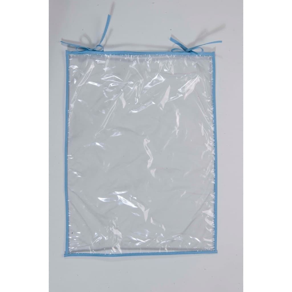 Capa Plastica para Trocador de Bebê Azul Bebê - Capa Plastificada Trocador bebe / Capa Protetora Trocador Comoda Bebê