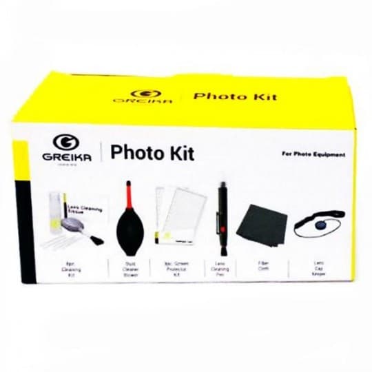 Kit Limpeza Câmeras E Lente 8 Em 1 Greika Wt 2048 Photo Kit