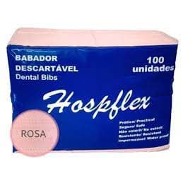 Babador Rosa Hospflex Original/ Toalha Para Bancada