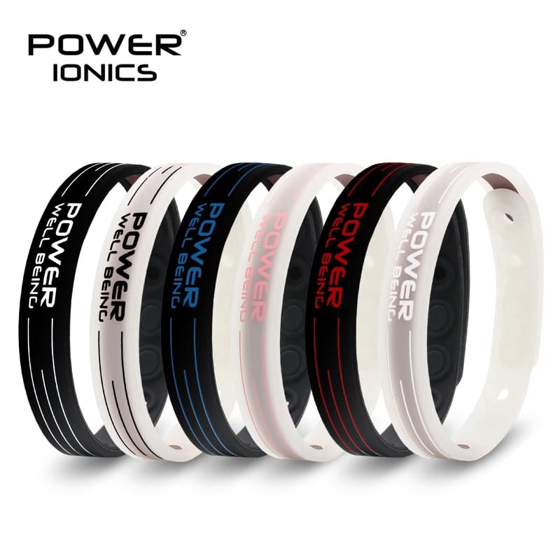 Pulseira De Registro De Dispositivo Médico Da FDA Power Ionics Bio Health Benifits Ion Balance Therapy Silicone Sports G