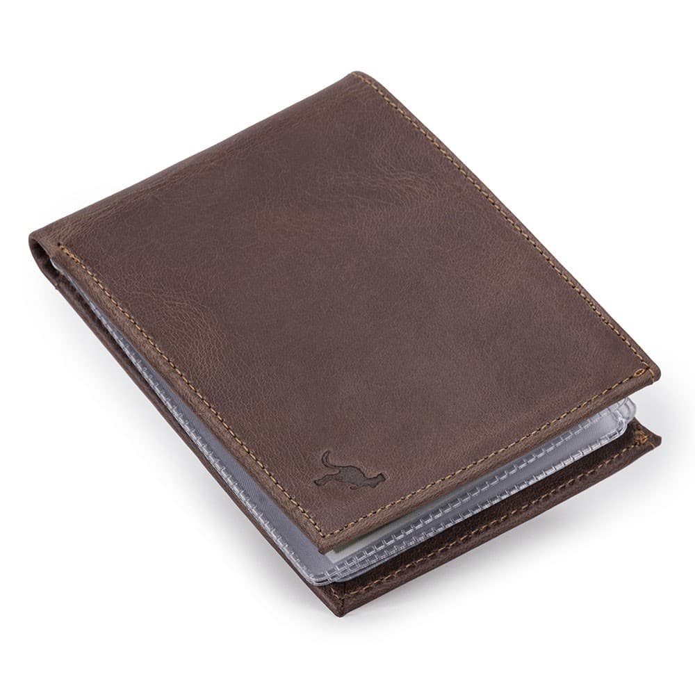 Carteira Luxo Couro Legítimo Rg/cnh/cédulas/cartões/moedas