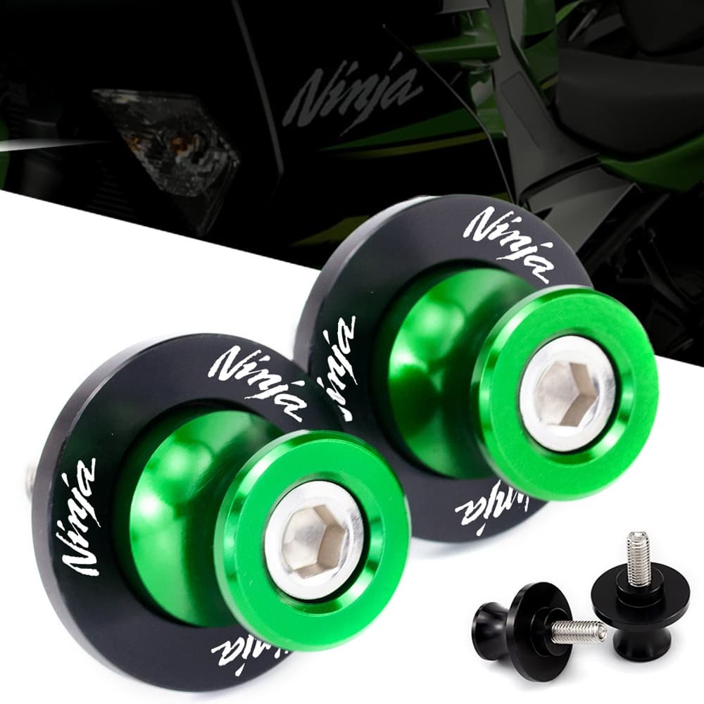 M8/M10 Sliders Braço Oscilante Carretéis Swing Arm Suporte Parafuso Padlock Para Kawasaki Ninja300 400 650r 250r 1000
