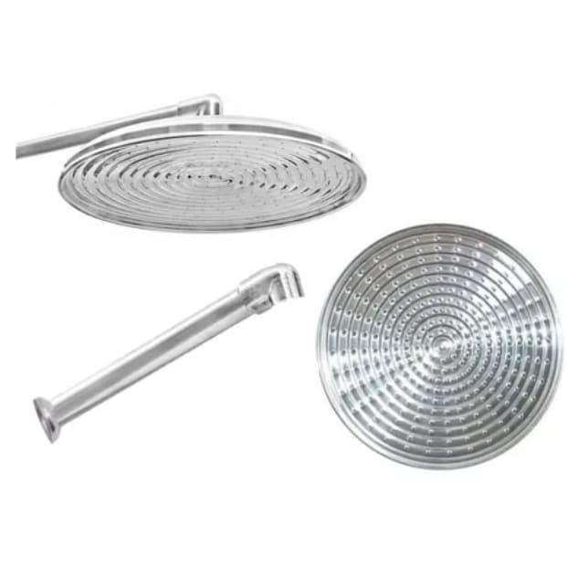 Ducha Aluminio 12 polegadas