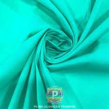 Tecido verde thifany 2.50 largura por metro