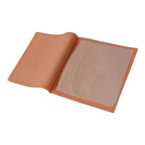 25 unidades Folha De Cobre Restauro Artesanato 14x14