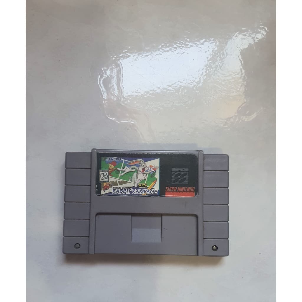 Bugs Bunny Rabbit Rampage - Pernalonga Para Super Nintendo