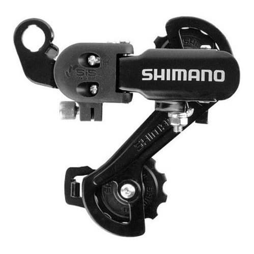 CÂMBIO TRASEIRO SHIMANO TOURNEY TZ31 6V 7V 21 MARCHAS SEM GANCHEIRA ORIGINAL SIS INDEX MTB