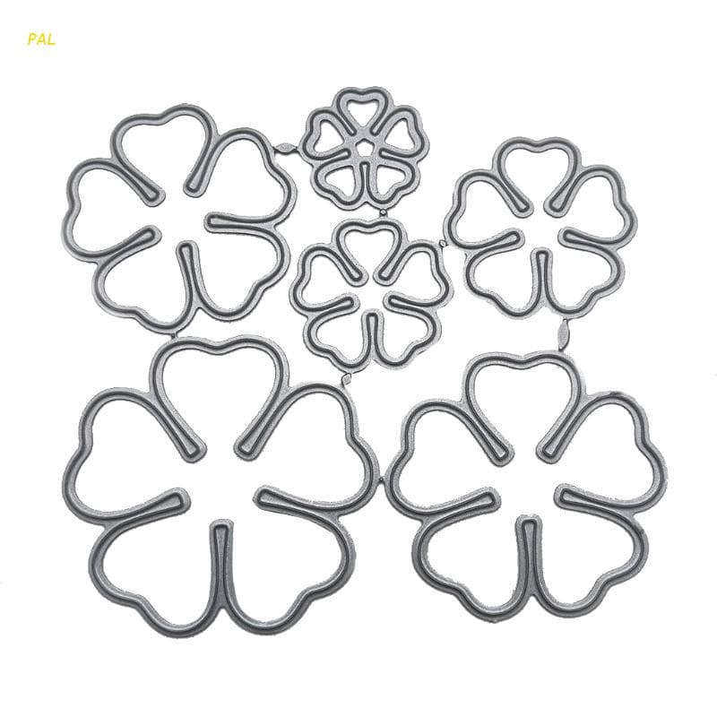 Molde Estêncil Metal Flores Para Álbum / Scrapbooking / Cartão