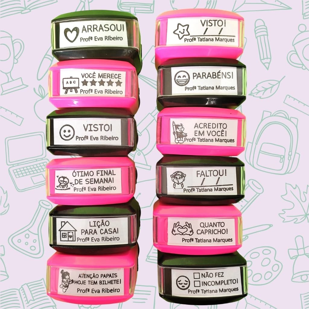 1 Carimbo Professor - leve mais unidades por atacado