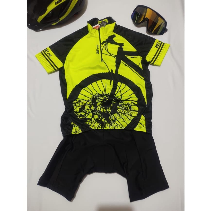Conjunto Ciclismo Infantil Roupa de Bike para Crianças