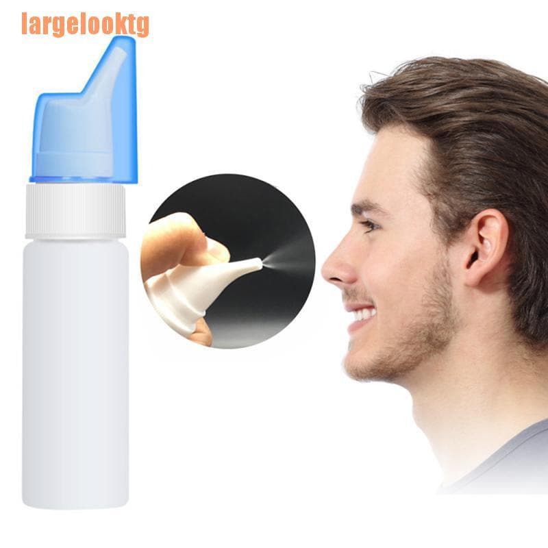 Grandelooktg > 70ml HDPE Garrafa Spray Nasal De Plástico Durável Para Lavagem Do Nariz