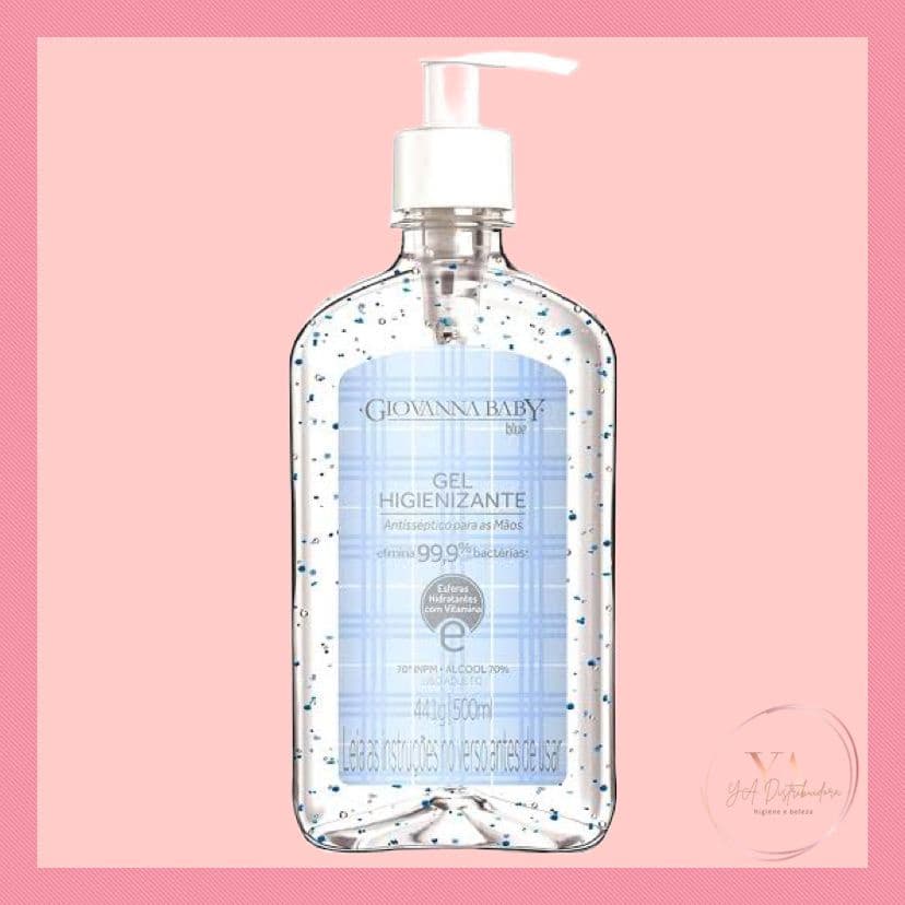 Álcool em Gel Higienizante Giovanna Baby Blue 500ml