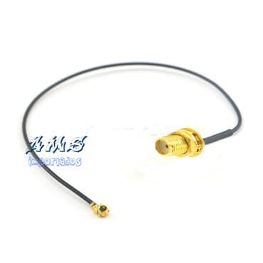 Cabo Pigtail Ufl Ipx Para Sma Fêmea Com 10, 15 ou 20 Cm