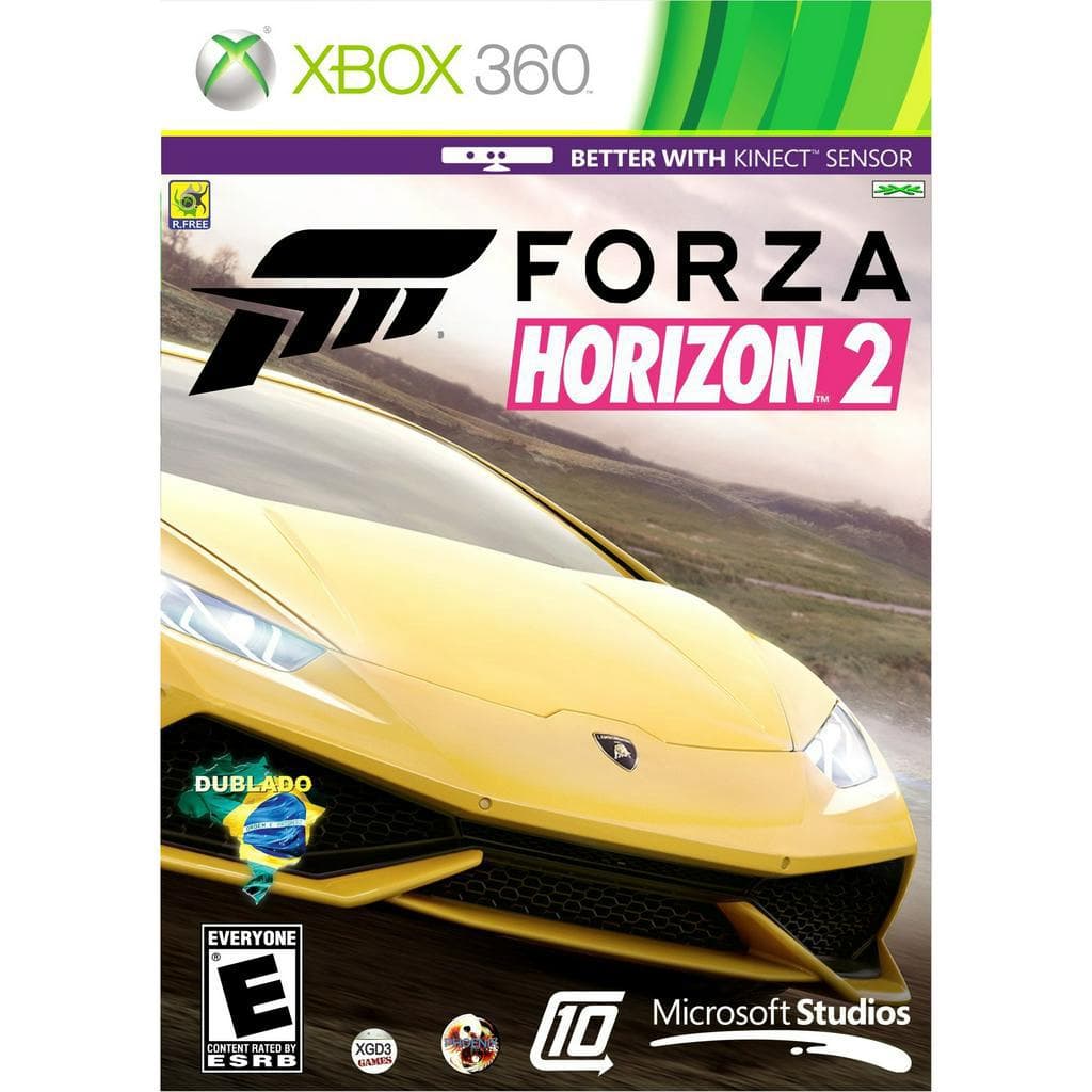 forza horizon 2 midia fisica - xbox 360