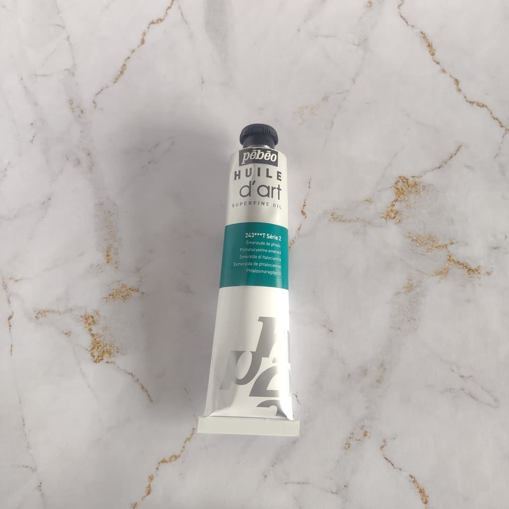 Tinta a Óleo Pébéo Huile D’Art 80ml 253 Verde Vessie