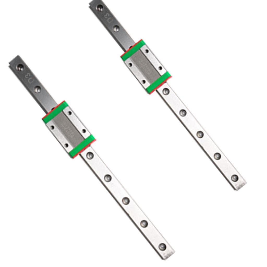 2 Guia Linear Miniatura 12mm X 100mm + 2 Patins Mgn12c - Mgn