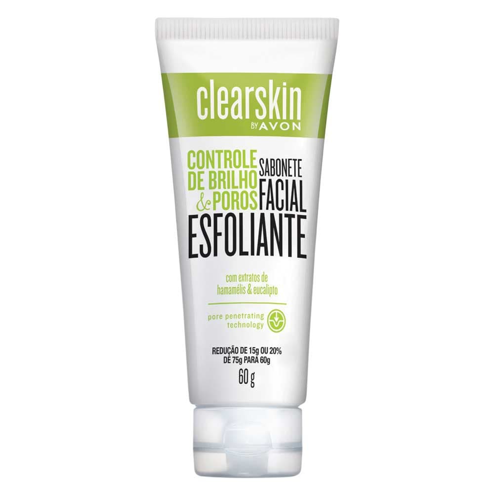 Sabonete Facial Esfoliante Clearskin 50 gramas-Avon