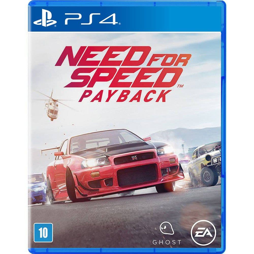Need For Speed Payback Ps4 Legendado PT BR Original